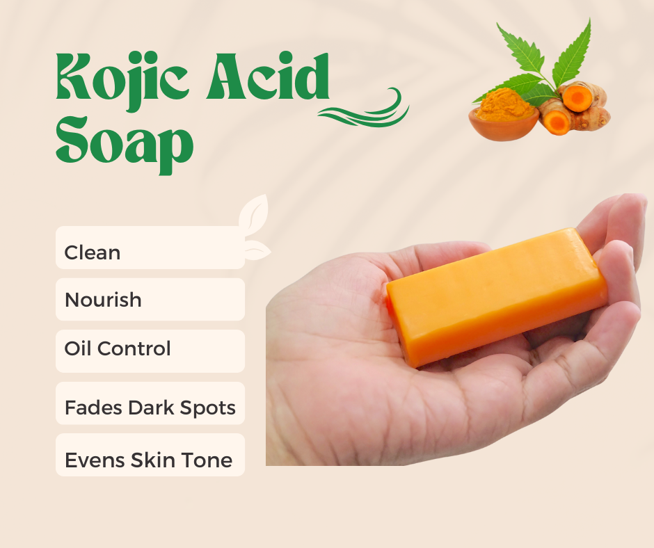 2 Kojic Acid Bar Soap
