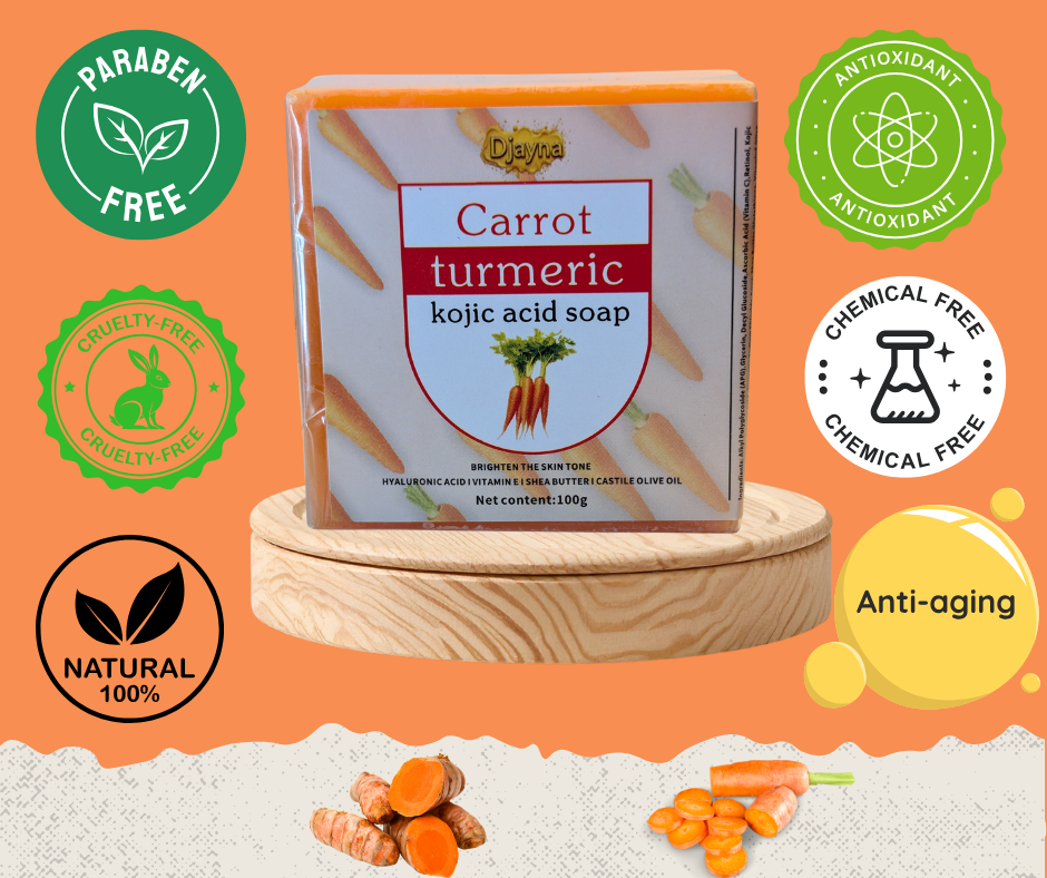 2 Turmeric Carrot Glow Bar