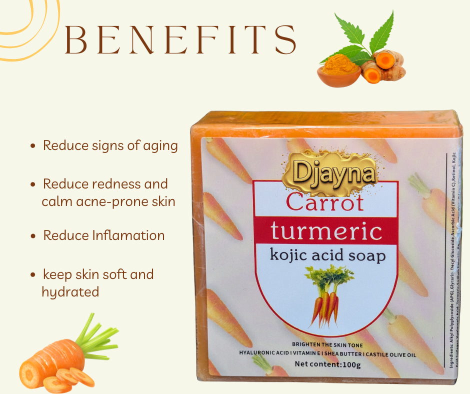 2 Turmeric Carrot Glow Bar